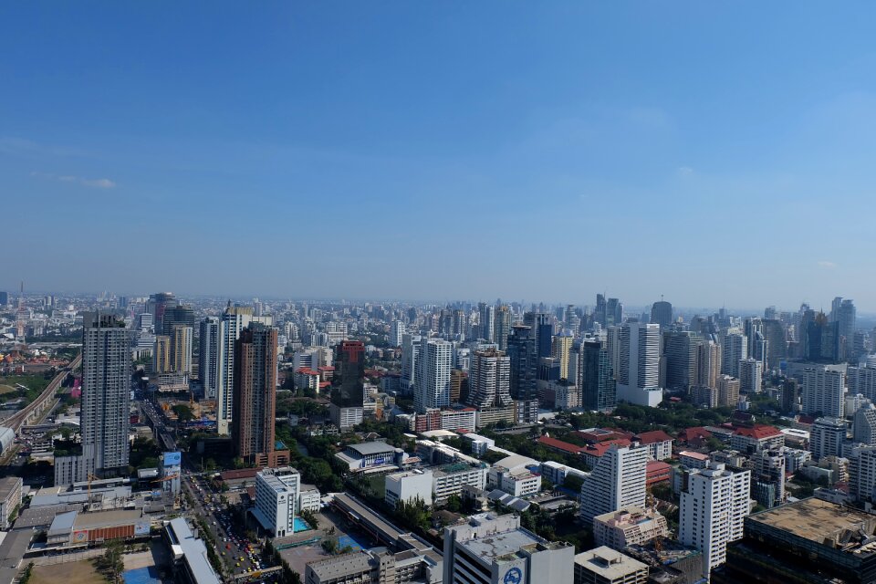 Japan skyline landmark
