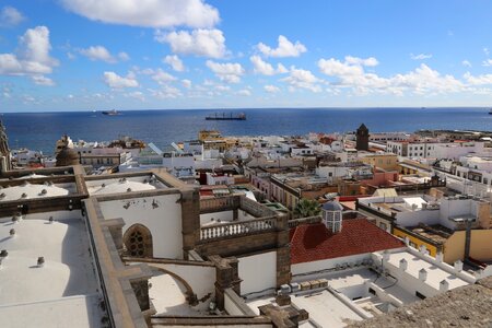 Sea city view