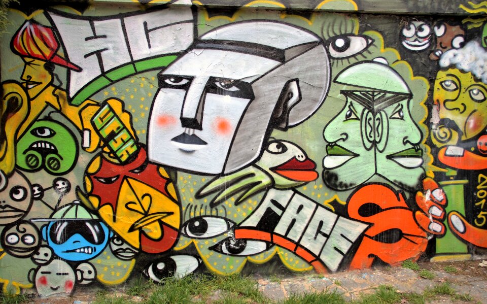 Tagger streetart illegal