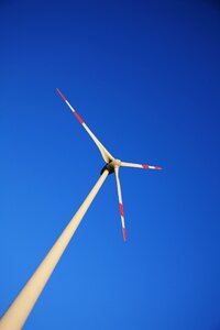 Wind power energy sky