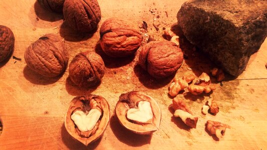 Baking heart love