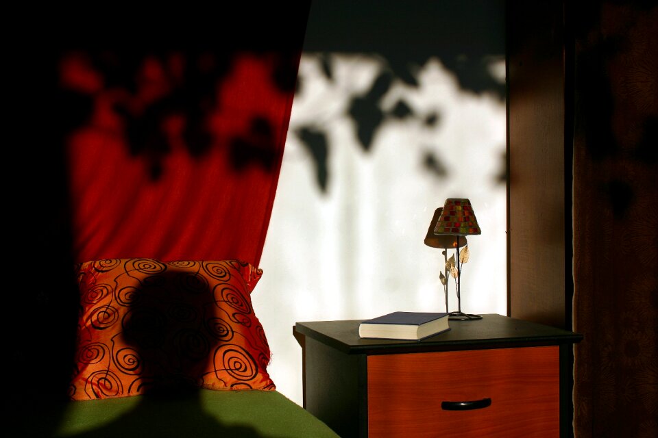 Furniture curtain shadow