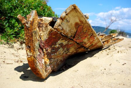 Wreck photo fishing vessel