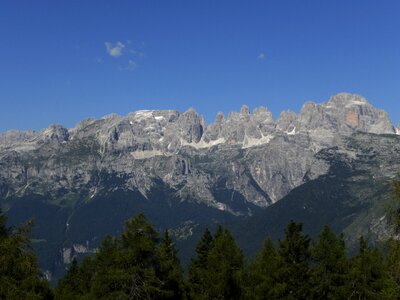 Dolomites group of brenta alps