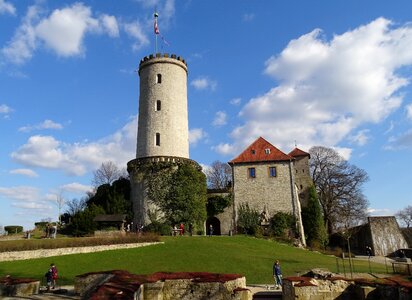 Historically middle ages towers