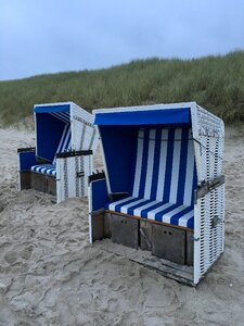 Sylt beach beach chair photo