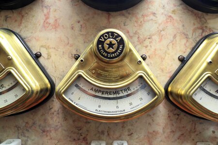 Museum ampmeter ampere