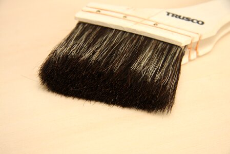 Brush painting paint