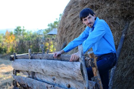 Fence blue shirt jeans