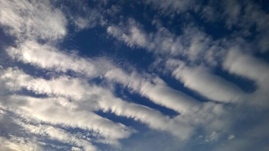 Clouds blue different