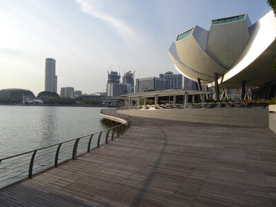 Pier architecture lotus building