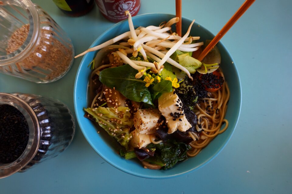 Vegan vegetable bowl