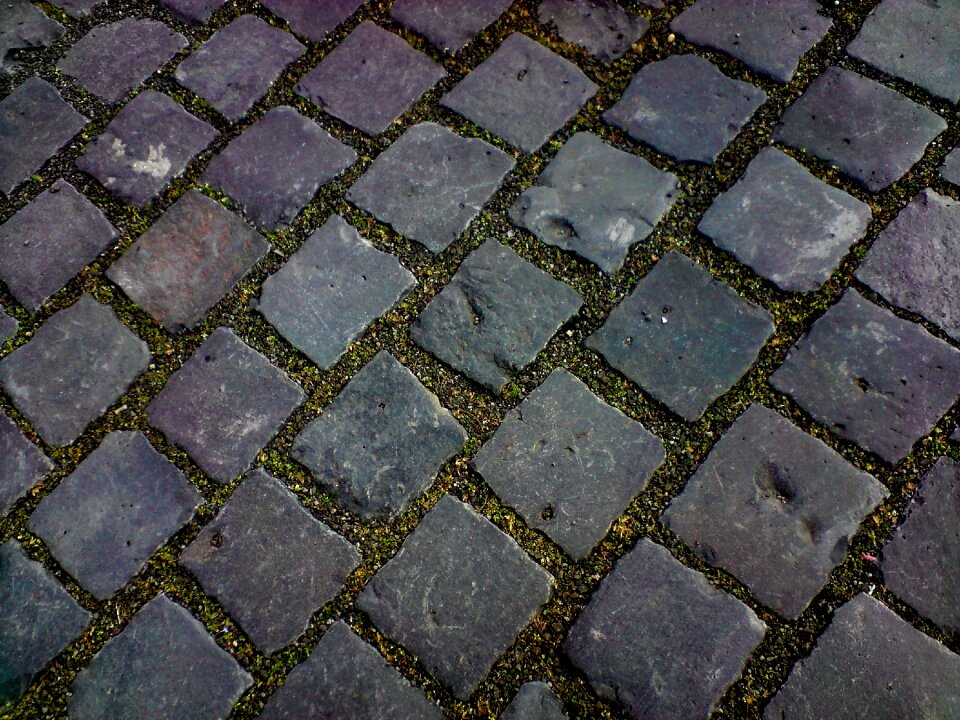 Material stone road
