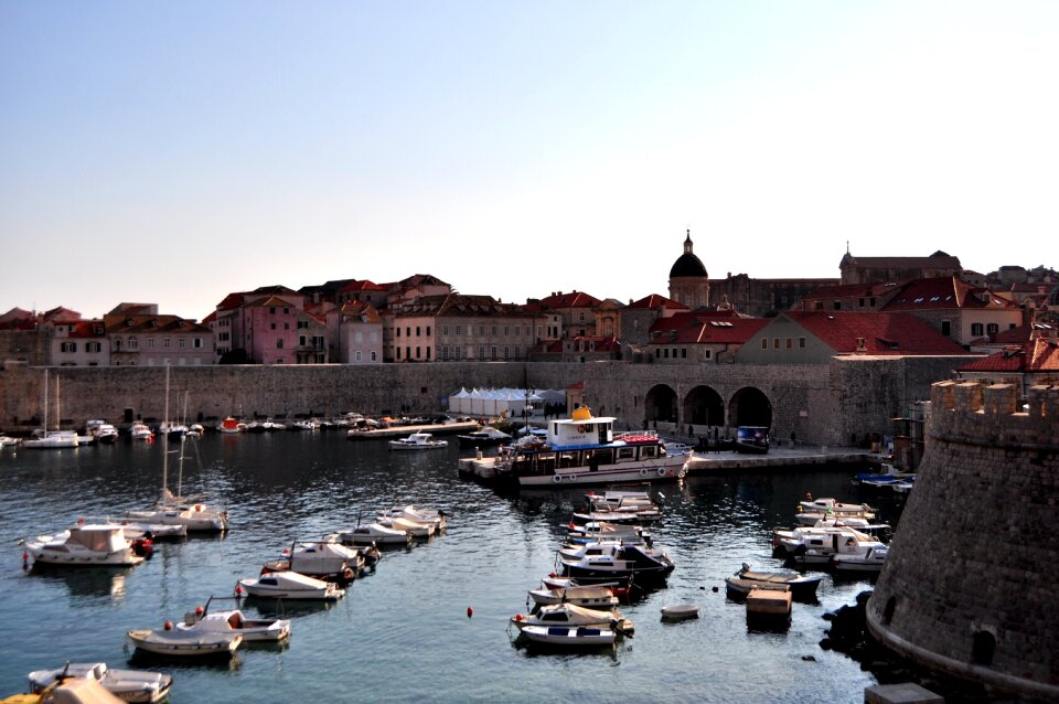 Old town mediterranean adriatic