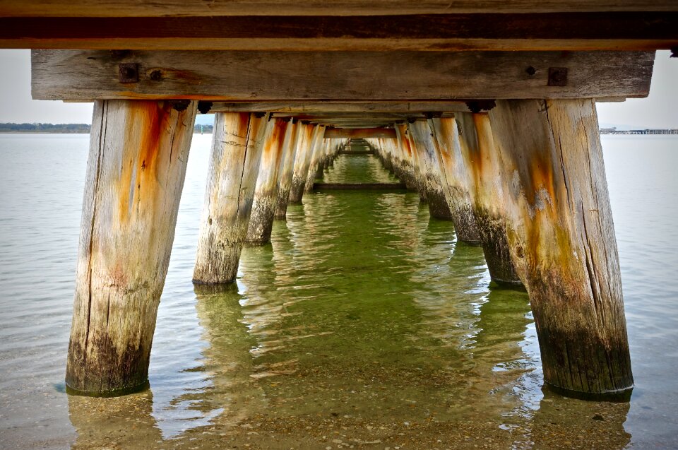 Wooden water tranquil