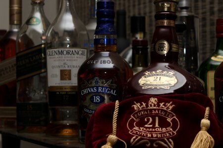 Alcohol drink royal salute photo