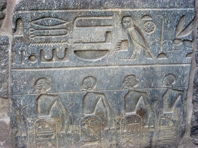 Hieroglyph ancient civilization