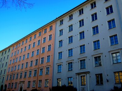 Housing block of flats old