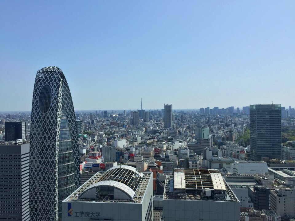 City skyline architecture