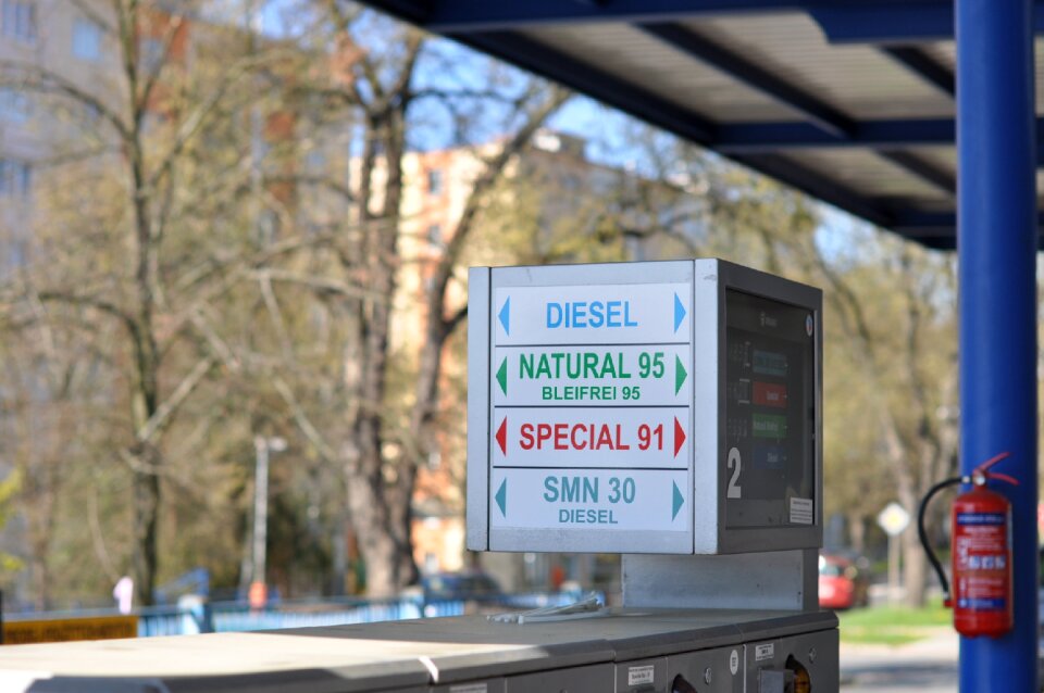 Gas station natural gasoline