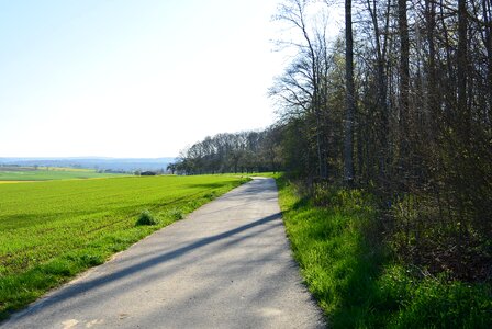Field walk nature