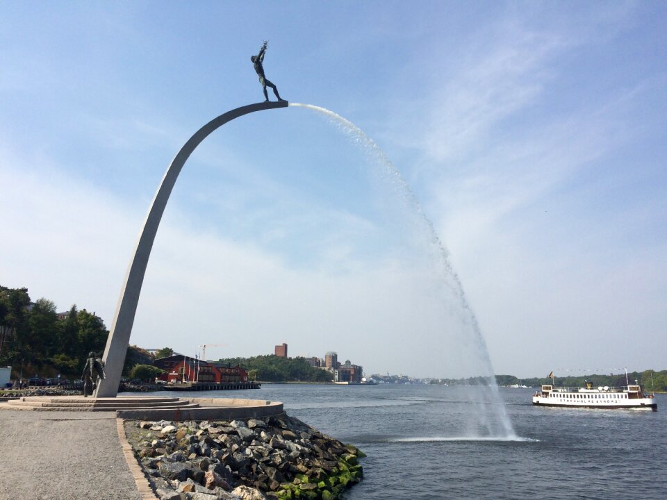 Stockholm summer boat