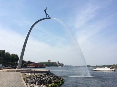 Stockholm summer boat