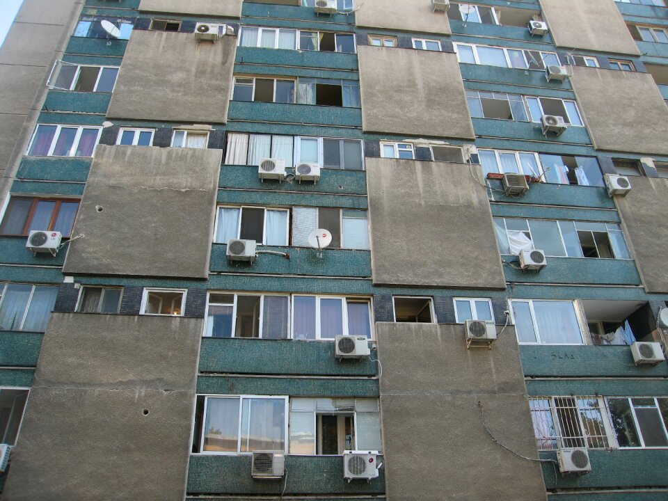Urban facade architecture