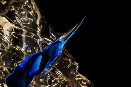 Art gel abstract