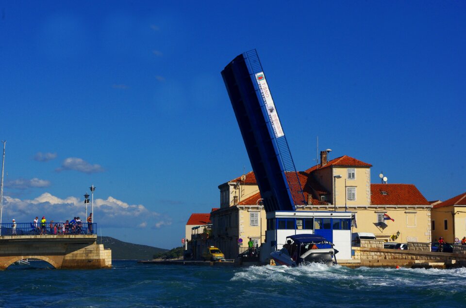 Port croatia shipping lane photo