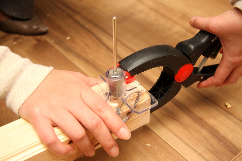 Tool woodworking work