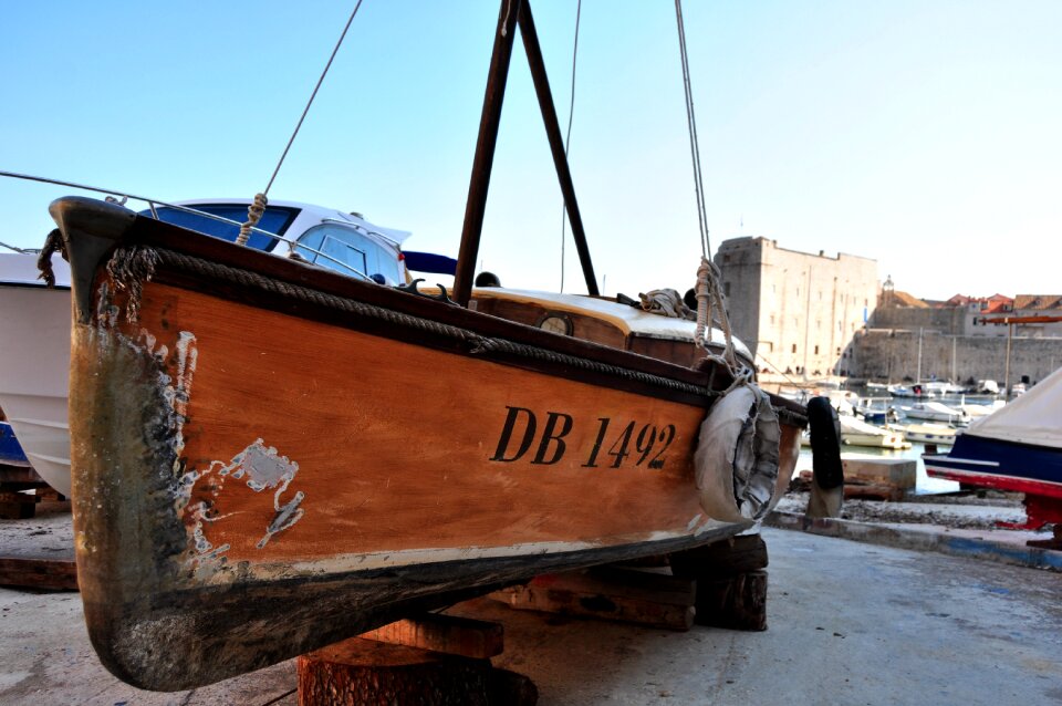 Boat croatia mediterranean