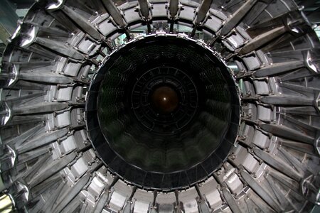 Turbine engine turbine exhaust photo