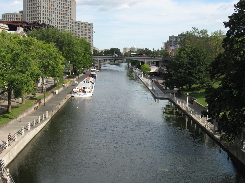 Waterway channel outdoor