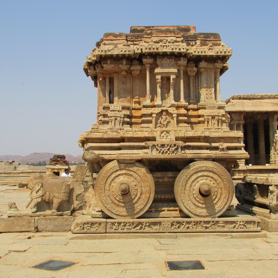 India temple ruins