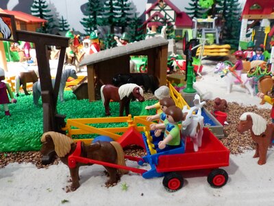 Toys figures horse
