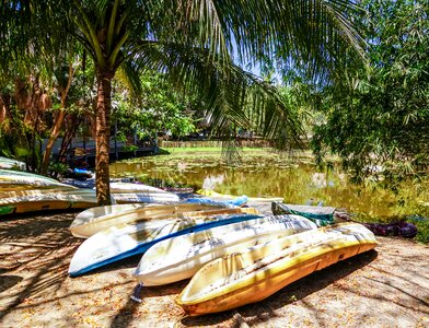 Travel kayaks water