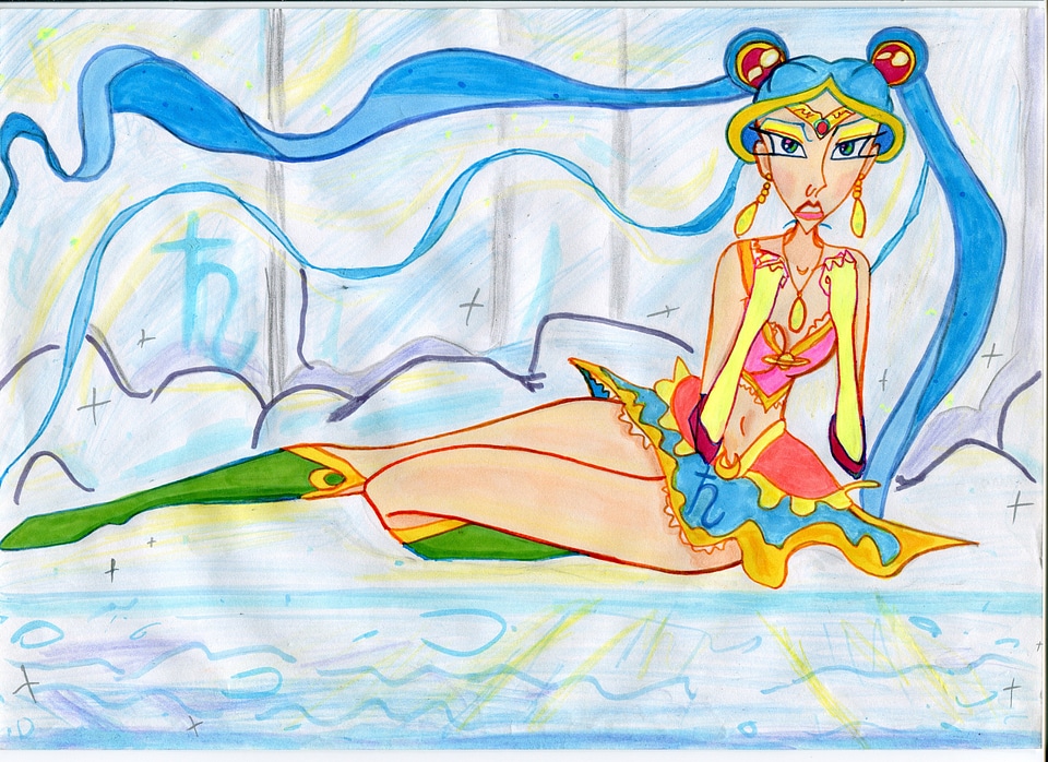 Animation female people