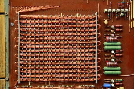 Board circuit coil photo