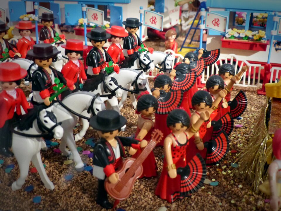 Figures horse reiter