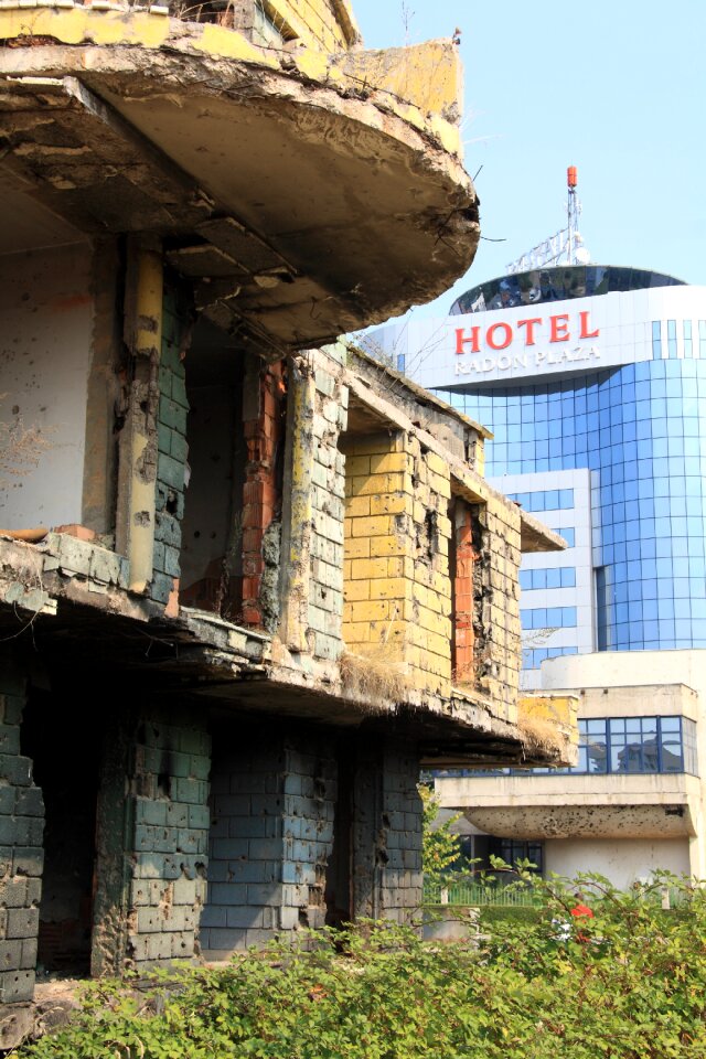 War damage building