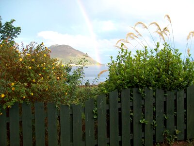 Sky scenic rainbow sky