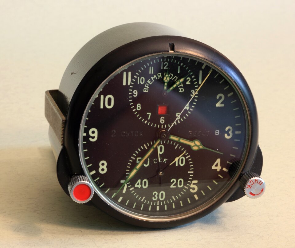 Clock chronometer time
