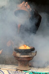 Tajine smoke cook