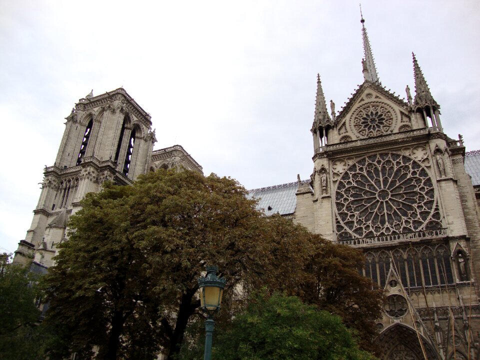 Partly cloudy paris france
