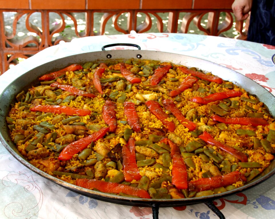 Rice traditional dish vegetables