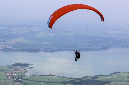 Sport glide paragliding photo
