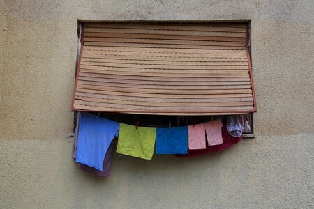 Laundry washing drying photo