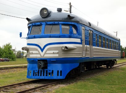 Museum train locomotive photo