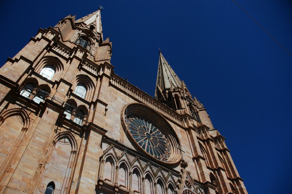 Architecture gothic facade